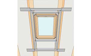 Комплект направляющих для откосов VELUX LSG 1000, 1140*1400 мм