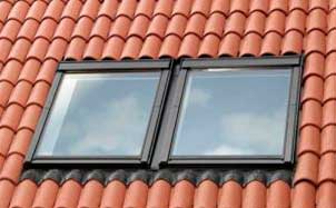 Комплект из 2-х окладов (бок о бок) для профилированной кровли VELUX EKW 0021, 780*1180 мм