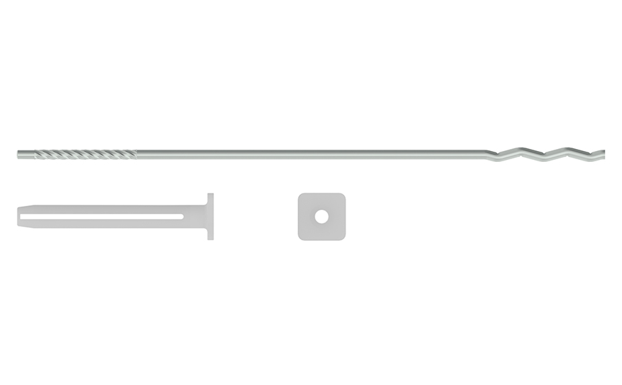Металлическая гибкая связь TERMOCLIP МГС 2 MT E, 4*135 мм