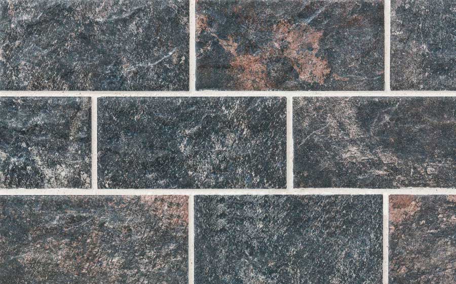 Клинкерная фасадная плитка Stroher Kerabig KS 18 schildpatt, 604*296*12 мм