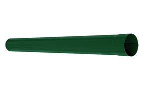 Труба водосточная AQUASYSTEM зеленый RAL 6005, D 100 мм, L 3 м