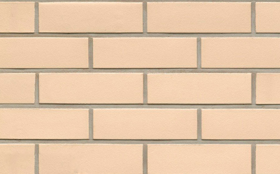 Клинкерная фасадная плитка Feldhaus Klinker R100 Classic perla liso гладкая, 240*52*9 мм