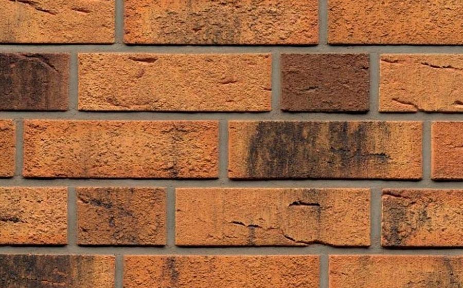 Фасадная плитка ручной формовки Feldhaus Klinker R286 Classic nolani viva rustico carbo, 240*71*14 мм