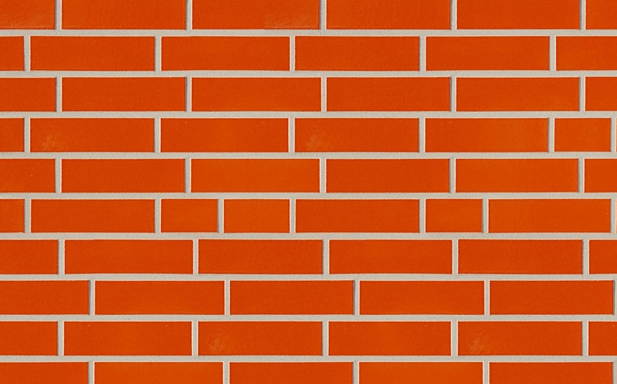 Клинкерная фасадная плитка ABC Orange 320 гладкая, 240*115*10 мм
