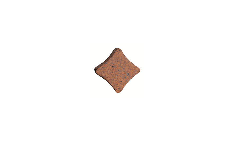 Клинкерная декоративная вставка Gres de Breda Estrella Natural, 60*45*15 мм