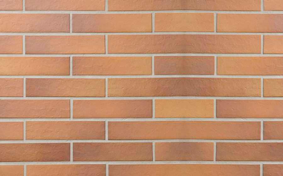 Клинкерная фасадная плитка Stroher Keravette Chromatic 307 weizengelb гладкая DF8, 240*52*8 мм