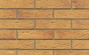 Кирпич клинкерный пустотелый Muhr 02 Gelb Bunt рустик, 220*105*65 мм