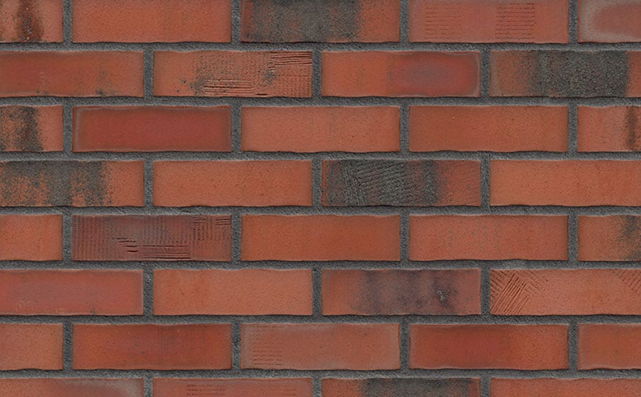 Клинкерная фасадная плитка KING KLINKER Old Castle Old factory (HF50) под старину NF14, 240*71*14 мм