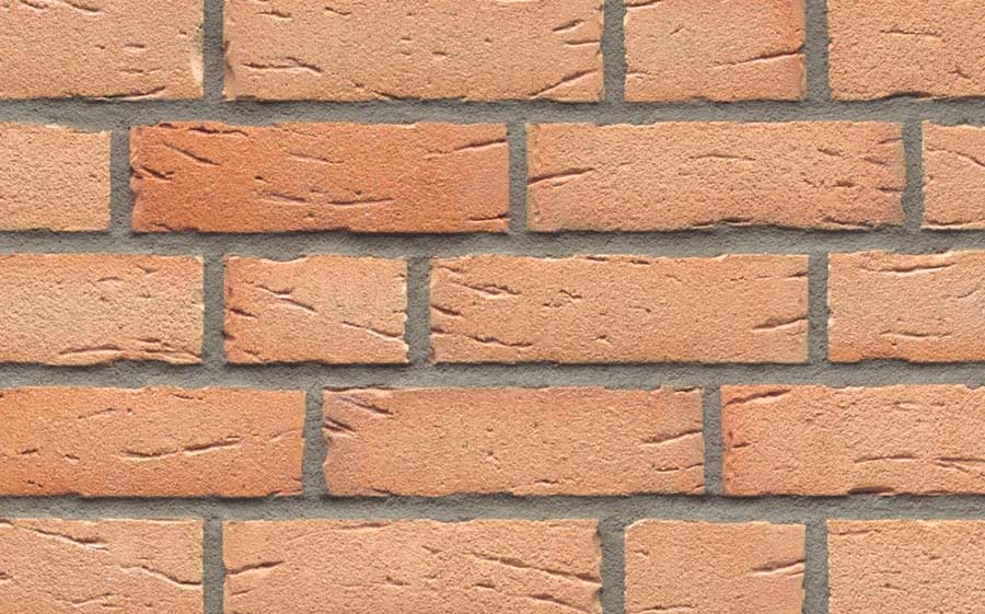 Фасадная плитка ручной формовки Feldhaus Klinker R696 Sintra crema duna, 215*65*14мм