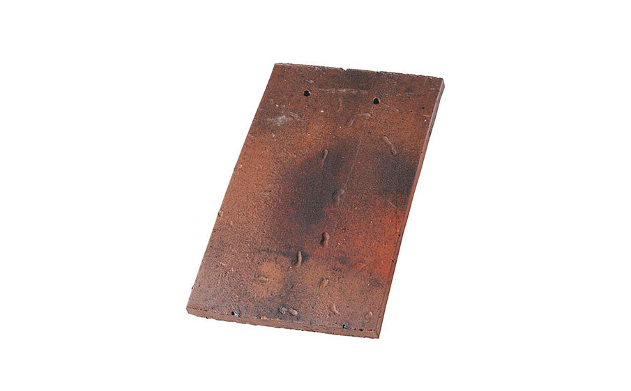 Керамическая черепица рядовая (прямой срез) Koramic Patrimony Handcrafted Plain Tile 16x27 Vineyard Black Antique