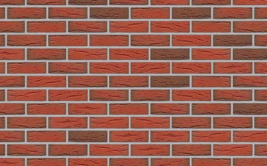 Клинкерная фасадная плитка Feldhaus Klinker R436 Classic ardor mana, 240*71*9 мм
