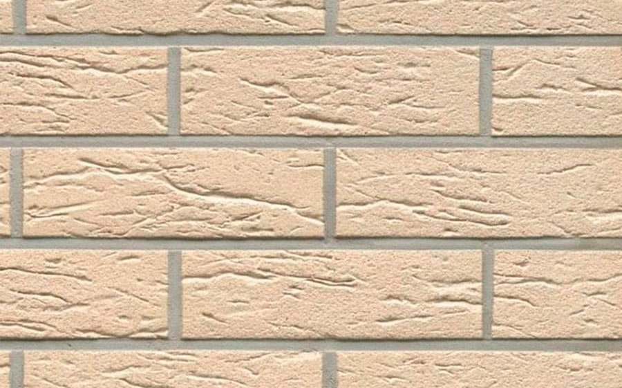 Фасадная плитка ручной формовки Feldhaus Klinker R116 Classic perla mana, 240*71*14 мм