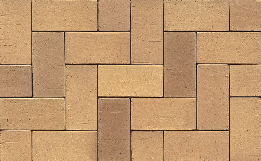 Тротуарная клинкерная брусчатка Muhr №06 Hellbraun-bunt, 290*90*71 мм