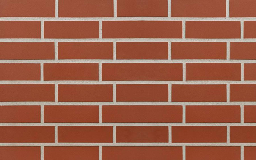 Клинкерная фасадная плитка Stroher Keravette Chromatic 215 patrizienrot гладкая DF8, 240*52*8 мм