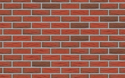 Клинкерная фасадная плитка Feldhaus Klinker R436 Classic ardor mana, 240*52*9 мм
