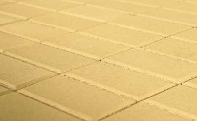 Плитка тротуарная BRAER Прямоугольник песочный, 200*100*60 мм