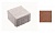 Плитка тротуарная ВЫБОР ЛА-Линия 3К.4, гладкая, красный, 100х100х40 мм