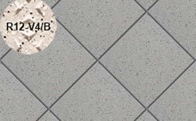 Плитка напольная для промышленных помещений Stroeher Secuton ТS60 grau (R12-V4/B), 196*196*10 мм