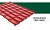 Металлочерепица Grand Line Classic Velur 20 RAL 6005 зеленый мох