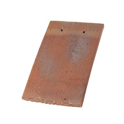 Керамическая черепица рядовая (прямой срез) Koramic Patrimony Handcrafted Plain Tile 14x25 Kent Red Antique