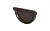 Заглушка жёлоба с резиновым уплотнением АС AQUASYSTEM сталь, черный, D 150 мм.