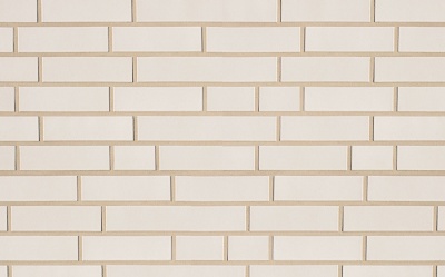 Клинкерная фасадная плитка ABC Weiss 300 гладкая, 240*52*10 мм