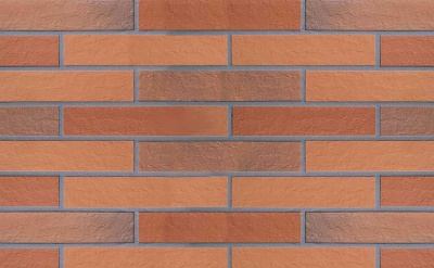 Клинкерная фасадная плитка Stroher Keravette Chromatic 316 patrizienrot ofenbunt гладкая NF11, 240*71*11 мм