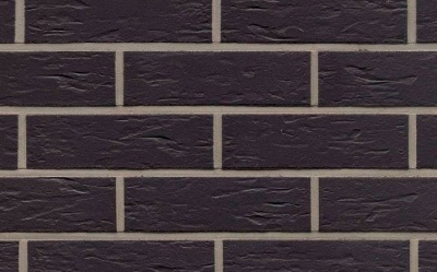 Клинкерная фасадная плитка Feldhaus Klinker R740 Classic anthracit senso, 240*71*9 мм