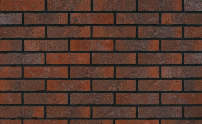 Клинкерная фасадная плитка KING KLINKER Old Castle Red house (HF17) под старину NF10, 240*71*10 мм