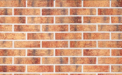 Клинкерная фасадная плитка KING KLINKER Old Castle Rainbow brick (HF15) под старину WDF, 215*65*14 мм