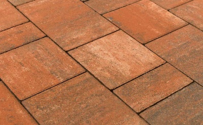 Плитка тротуарная BRAER Старый город Норд Color Mix Тип 4 "Койот", 80/160/240*160 мм