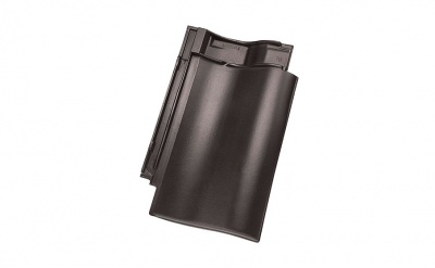 Керамическая черепица рядовая Koramic Madura 11 Black Noble Engobe