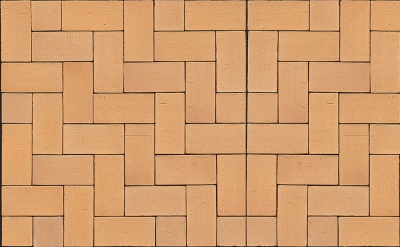 Тротуарная клинкерная брусчатка Muhr №02 Gelb-bunt, 240*118*52 мм