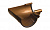 Угол желоба внутренний GALECO ПВХ, светло-пепельный RAL 7038, 91-179 градусов, D 170 мм