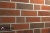 Кирпич клинкерный пустотелый Feldhaus Klinker K377 lava maron rustico рельефный, 240*90*71 мм