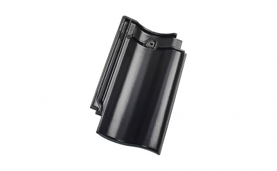 Керамическая черепица рядовая Koramic Cavus 14 (E88) Noble Black
