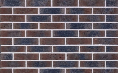 Клинкерная фасадная плитка KING KLINKER Old Castle Blues shadow (HF27) под старину NF14, 240*71*14 мм