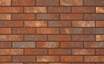 Клинкерная фасадная плитка KING KLINKER Old Castle Bastille wall (HF16) под старину NF14, 240*71*14 мм