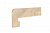 Плинтус для ступеней Exagres Petra 344 Ocre, левый 395x175 мм