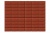 Плитка тротуарная BRAER Прямоугольник красный, 200*100*60 мм Плитка тротуарная BRAER Прямоугольник красный, 200*100*60 мм