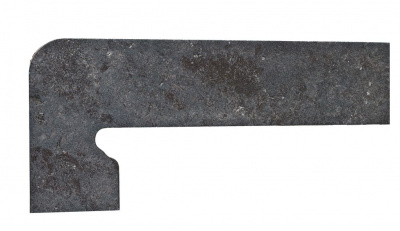 Плинтус для ступеней Exagres Metalica 326 Basalt, левый 395x175 мм