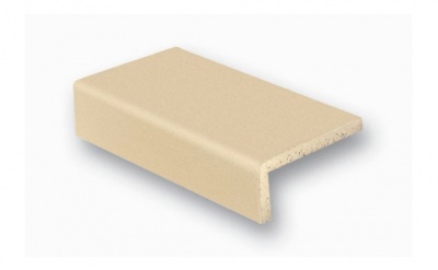 Ступень прямоугольная для промышленных помещений Stroher Stalotec 320 sandgelb, 240*115*52*10 мм