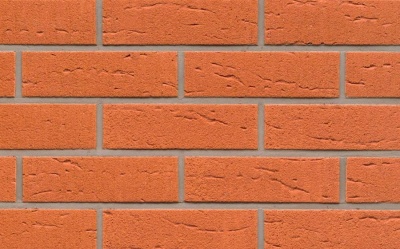 Клинкерная фасадная плитка Feldhaus Klinker R227 Classic terracotta rustico, 240*71*9  мм