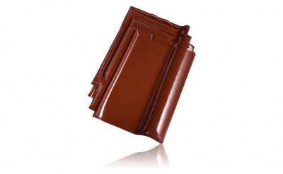 Керамическая черепица рядовая Koramic L15 Noble Brick Red Engobe
