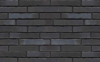 Клинкерная фасадная плитка Stroeher Glanzstueck Glanzstueck № 1 рельефная, 440*52*14 мм