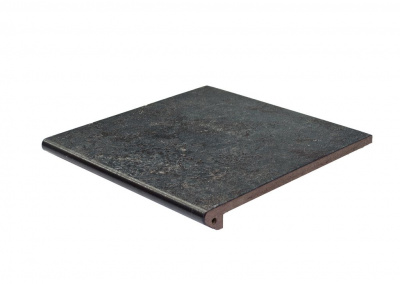 Ступень фронтальная Exagres Metalica 326 Basalt 330x330 мм R9