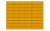 Плитка тротуарная BRAER Прямоугольник желтый, 200*100*60 мм
