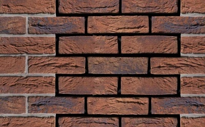 Кирпич ручной формовки ENGELS Limburgs oranje bont, 215*100*65 мм