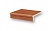 Клинкерная ступень фигурный угол Stroeher Keraplatte Roccia 841 rosso, 240x115х52x10 мм