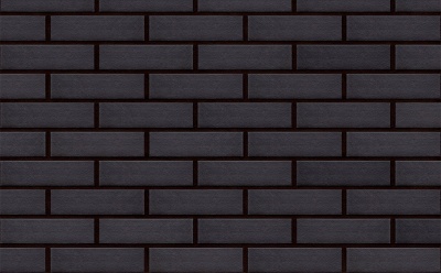 Клинкерная фасадная плитка KING KLINKER Dream House Полярная ночь (08) гладкая WDF, 215*65*14 мм